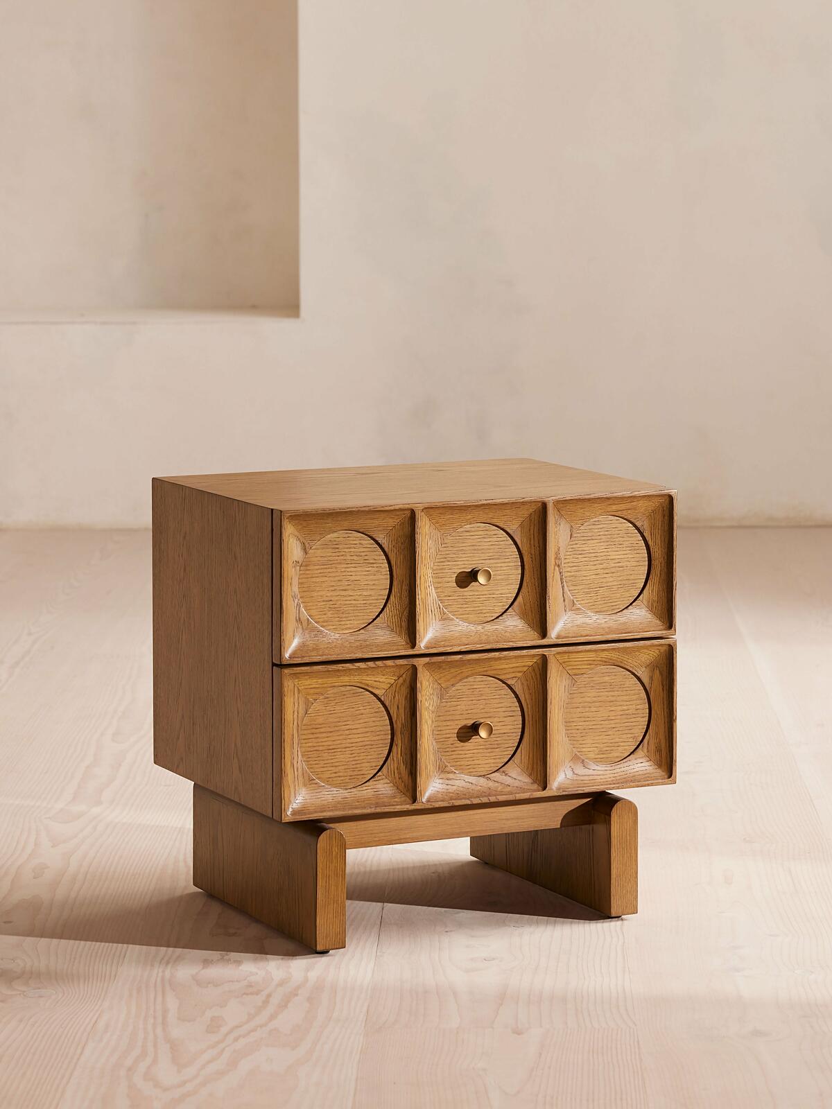 Elliot Wooden Nightstand
