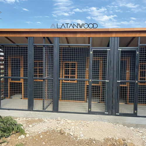 Malta Ahşap Köpek Kulübesi