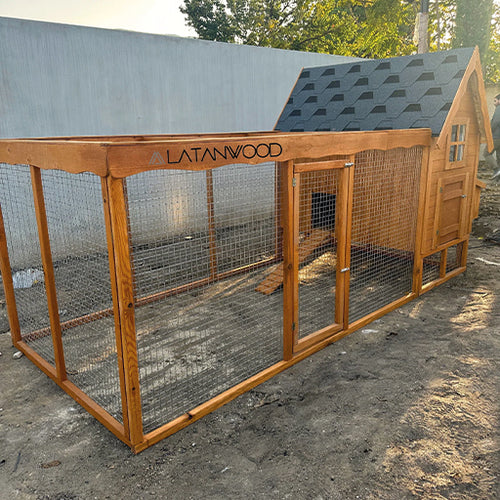 Sahilevleri Ahşap Tavuk Kulübesi