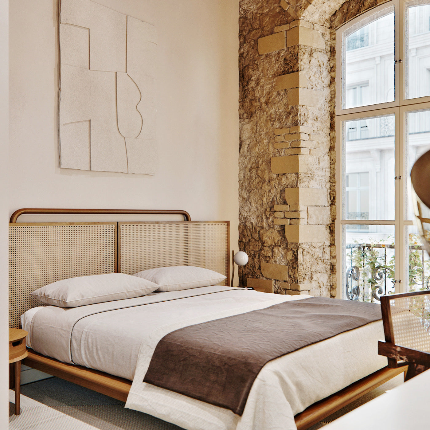 Farah Ahşap Karyola