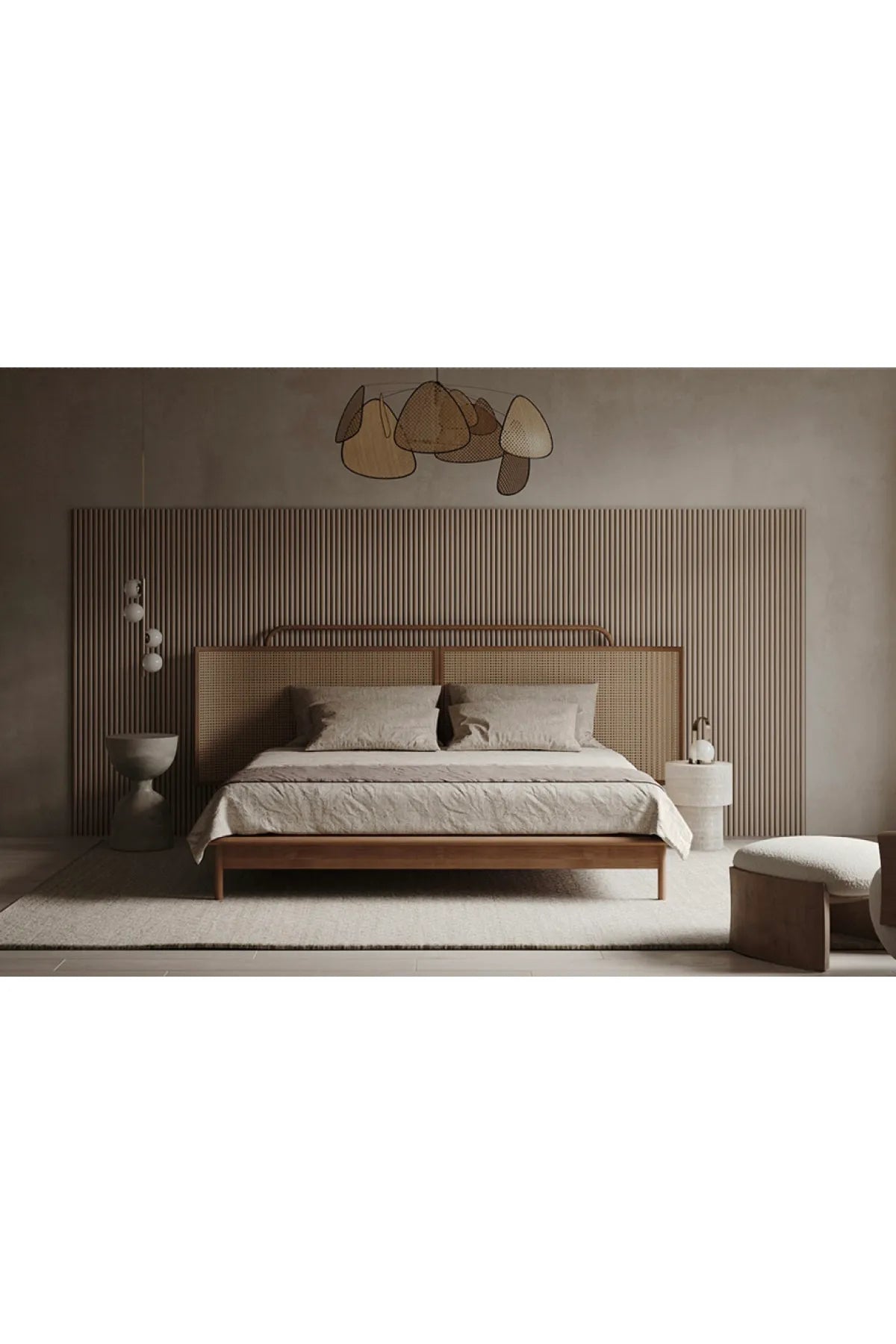 Farah Ahşap Karyola