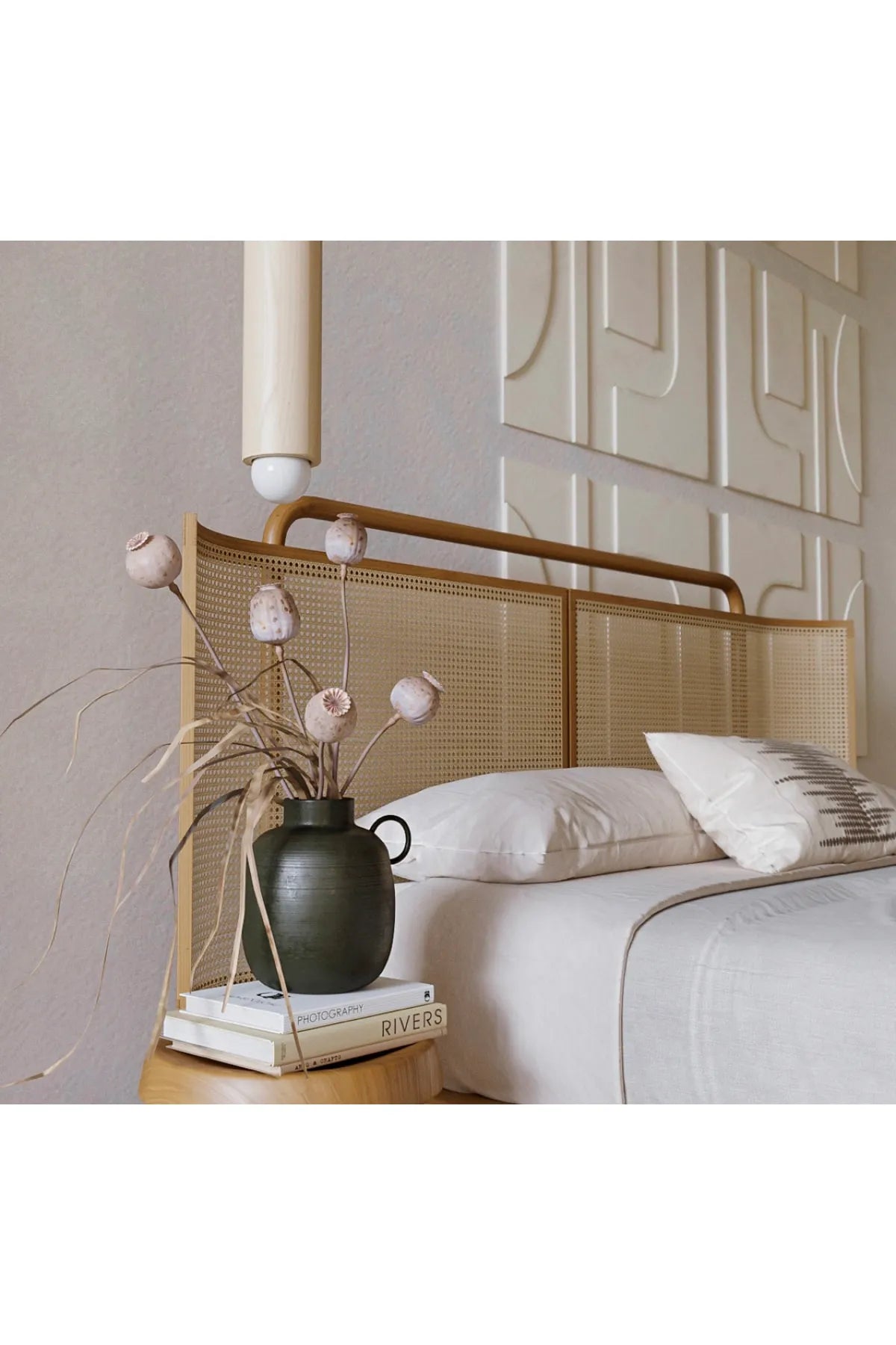 Farah Ahşap Karyola