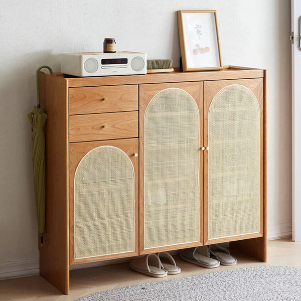 Adairs Hazeran Shoe Rack Latanwood