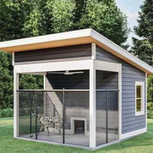 Özel Tasarım Ahşap Köpek Kulübesi İmalatı