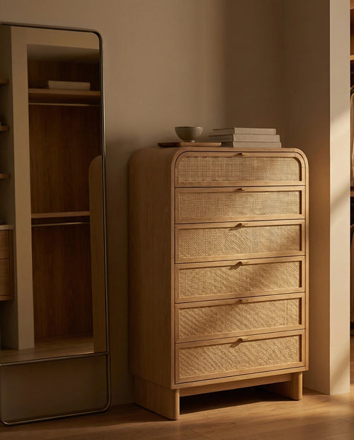 Airon Hazeranlı Wooden Dresser