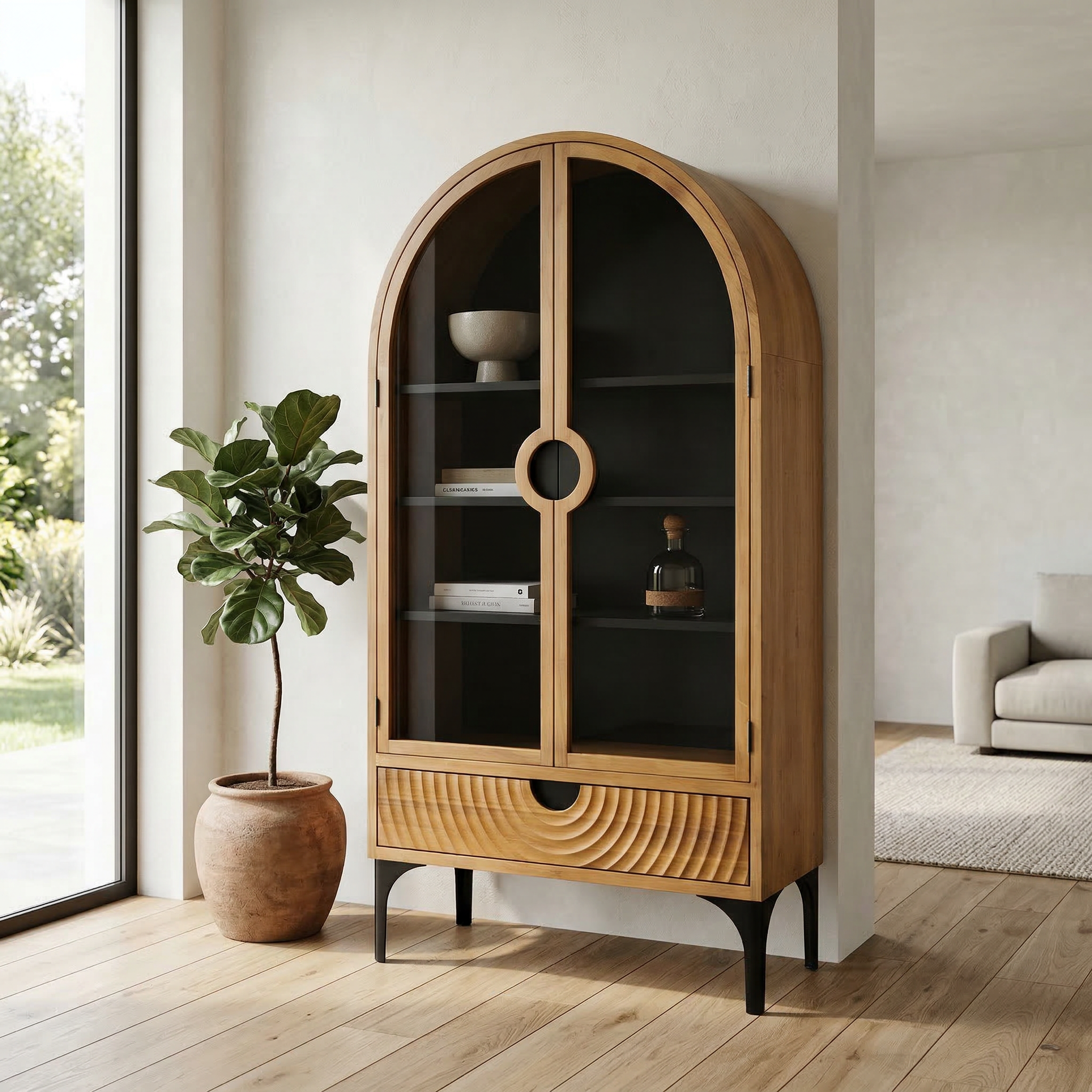 Amour Holzbuffet &amp; Vitrine