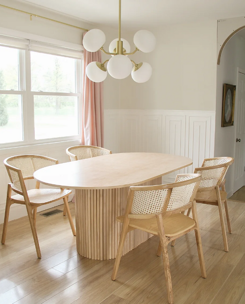 Amy Wooden Dining Table 