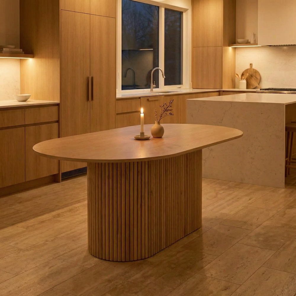 Amy Wooden Dining Table 