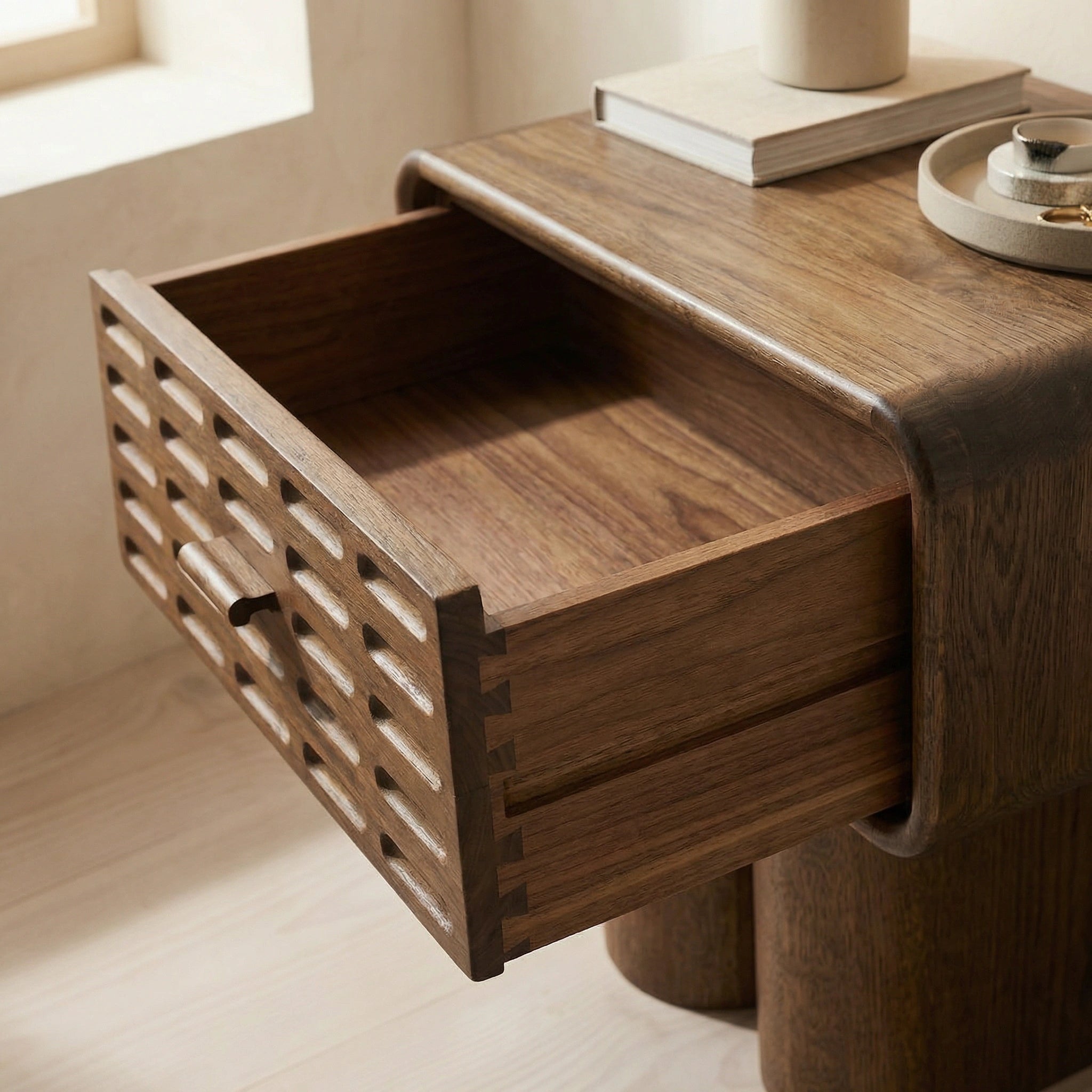 Holznachttisch Andrew