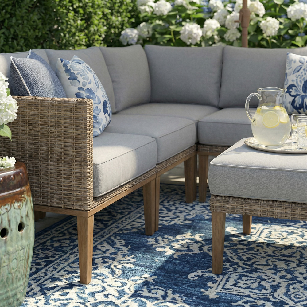 Angela Rattan Garden Seating Group