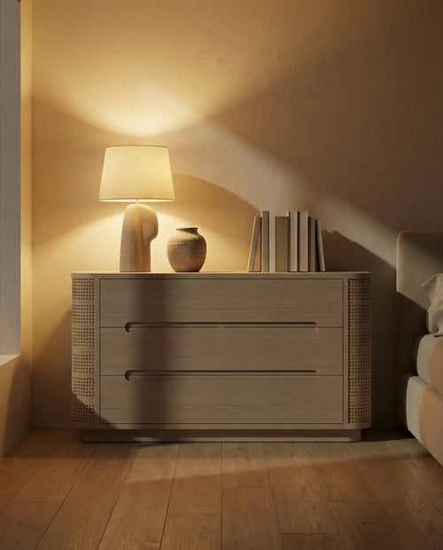 Athena Hazeranlı Ahşap Şifonyer