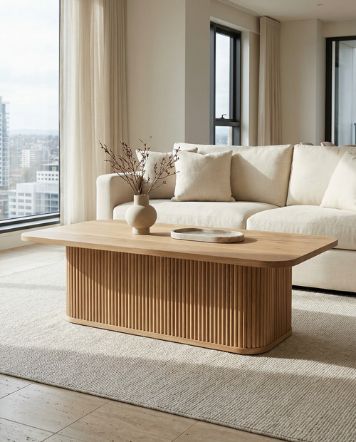 Athens Ahşap Orta Sehpa