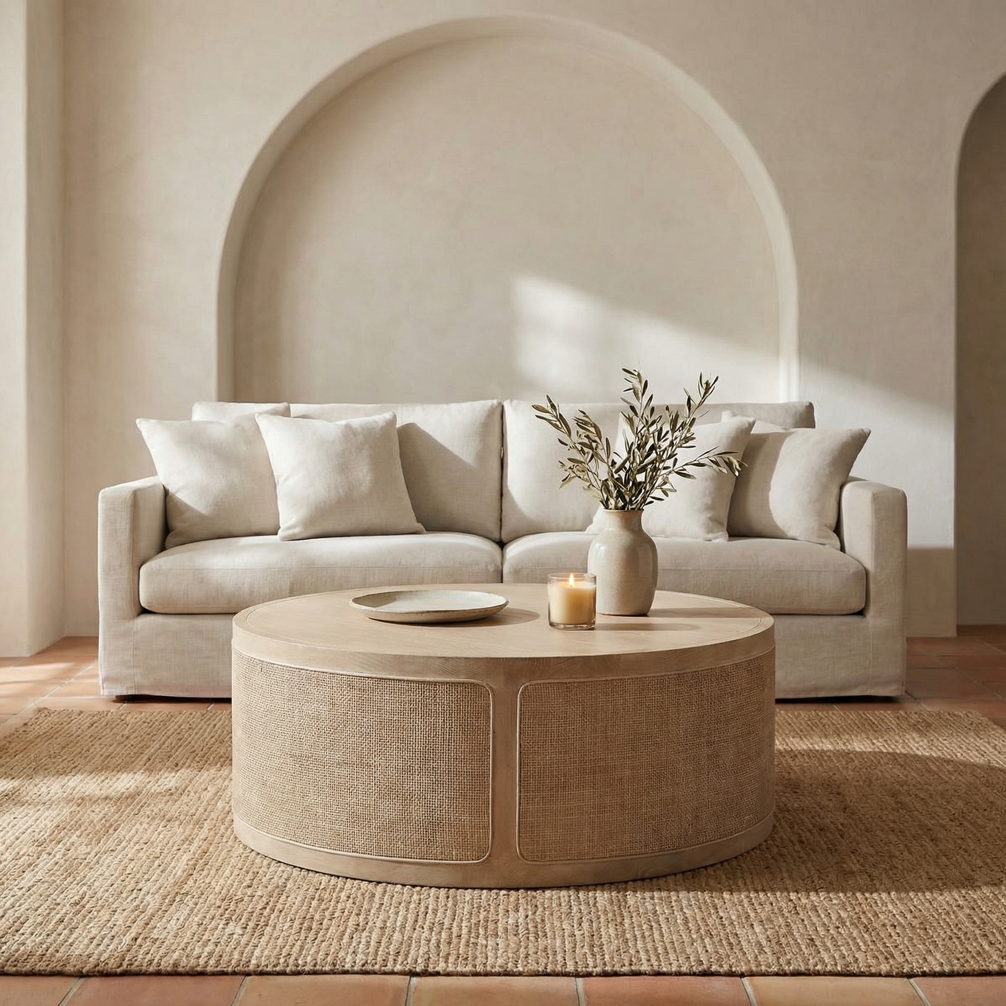 Atticus Hazeranlı Couchtisch aus Holz