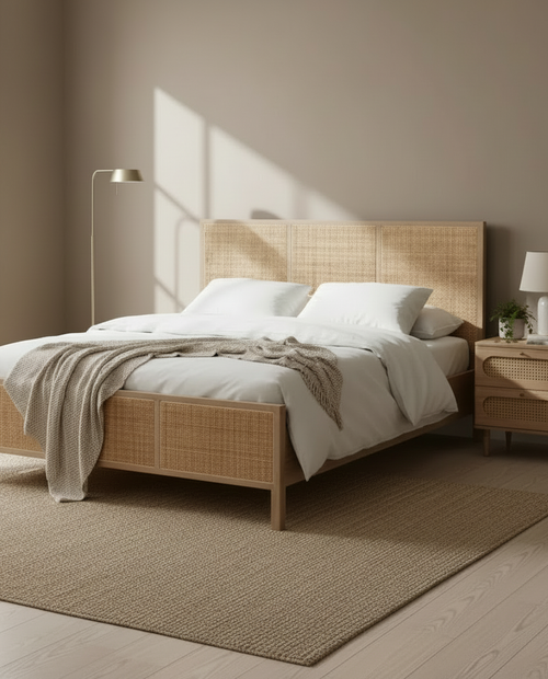 Bella Hazeranli Wooden Bedstead
