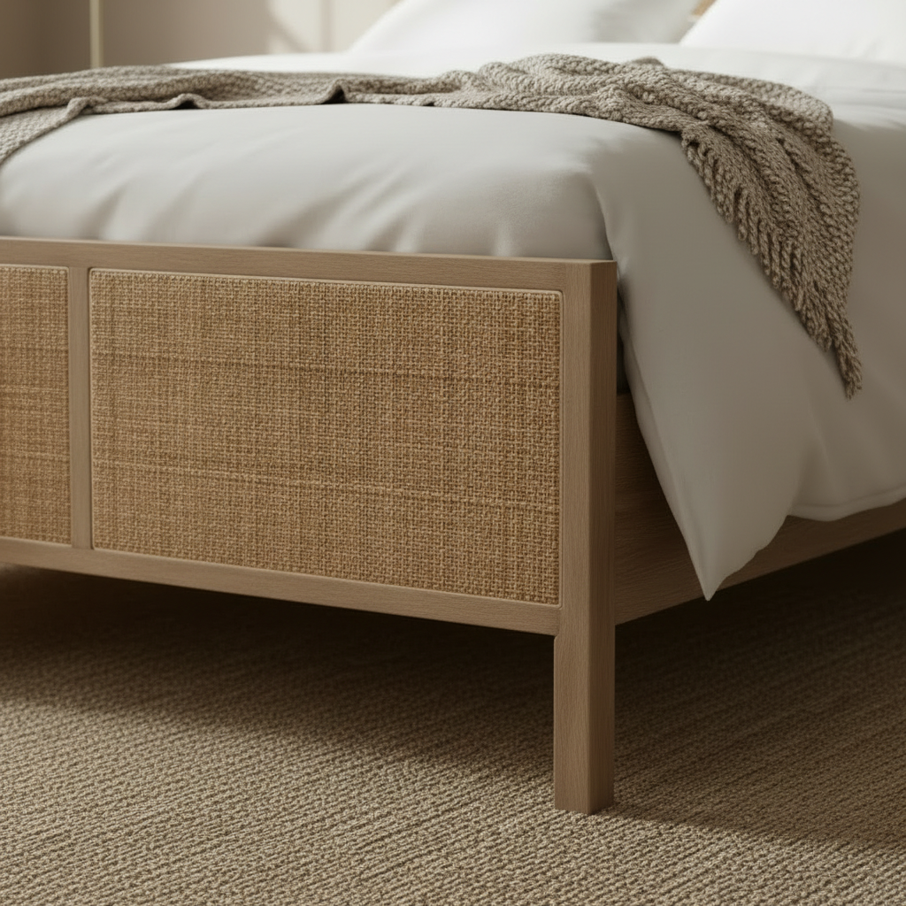 Bella Hazeranli Holzbettgestell