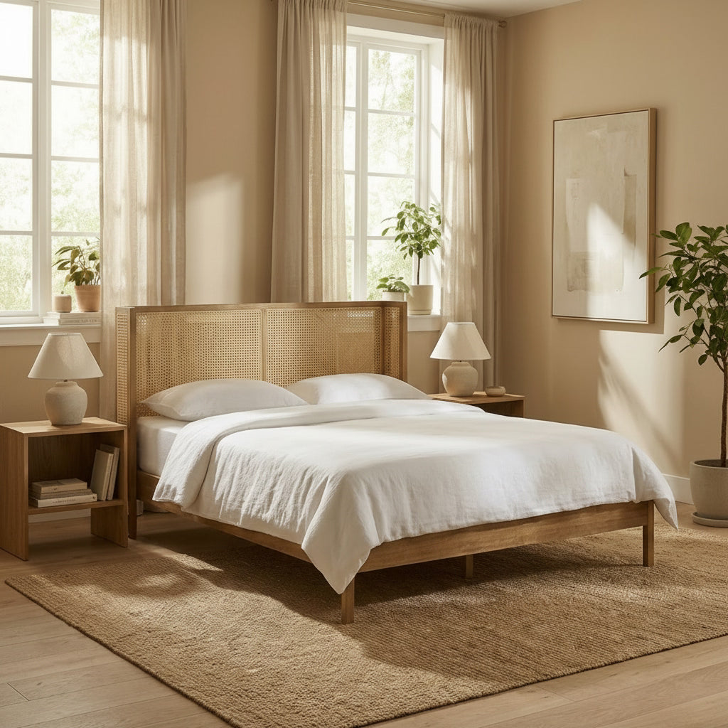 Betty Hazeranlı Ahşap Karyola