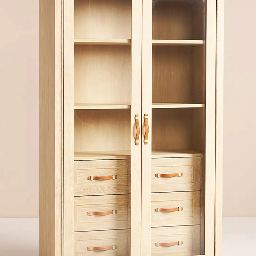 Bijork Wooden Bookcase 