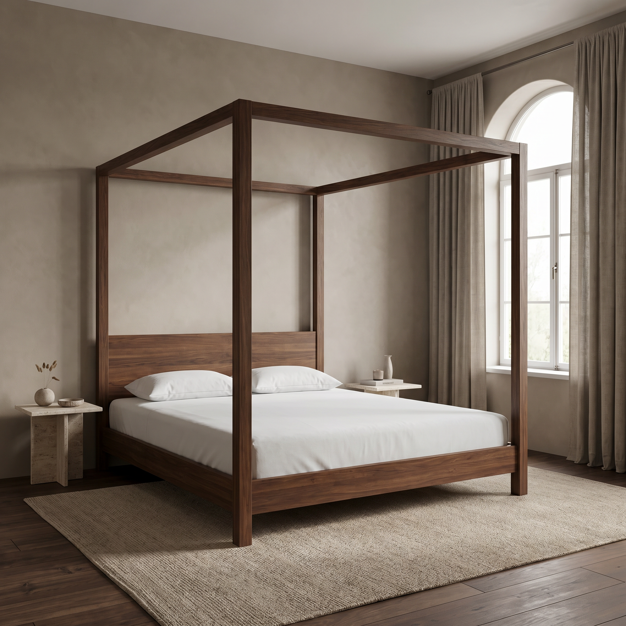 Blume Wooden Bedstead 