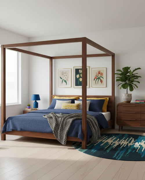 Blume Wooden Bedstead 