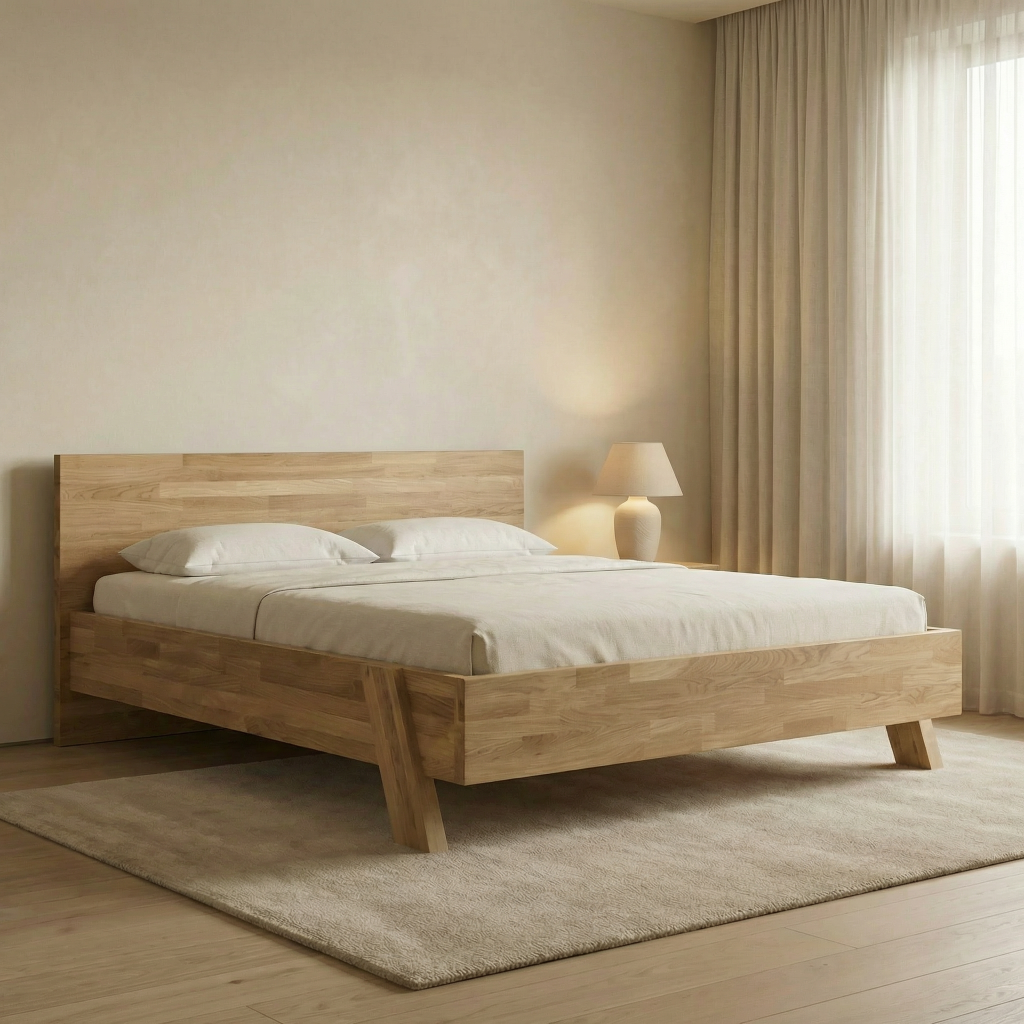 Brick Ahşap Karyola