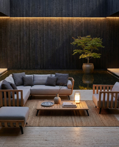 Cafune Bahçe Oturma Grubu