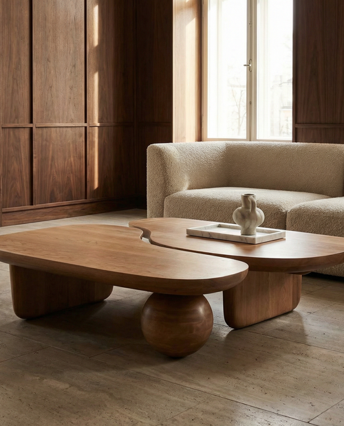 Cherry Ahşap Orta Sehpa