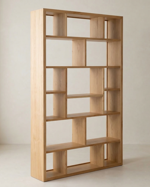 Clarita Ahşap Kitaplık