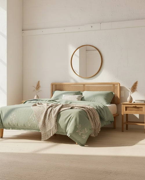 Clever Wooden Bedstead 