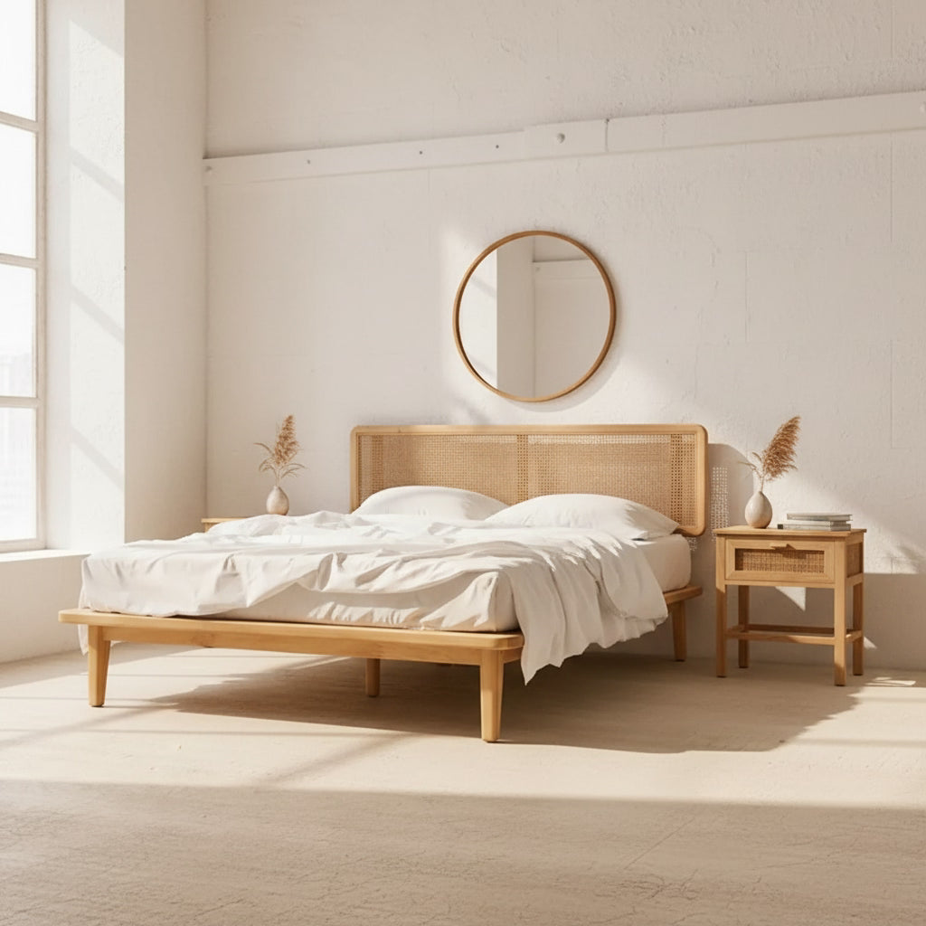 Clever Wooden Bedstead 