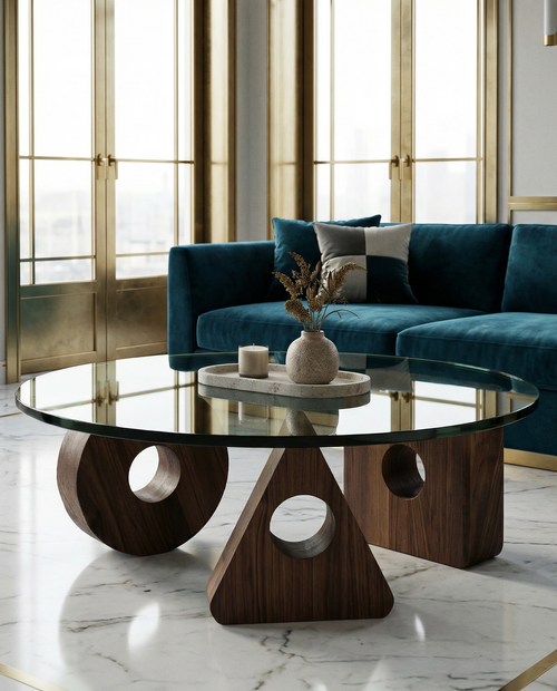 Cosmos Wooden Coffee Table