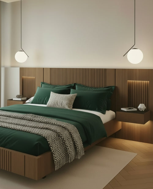 Cosy Wooden Bedstead 