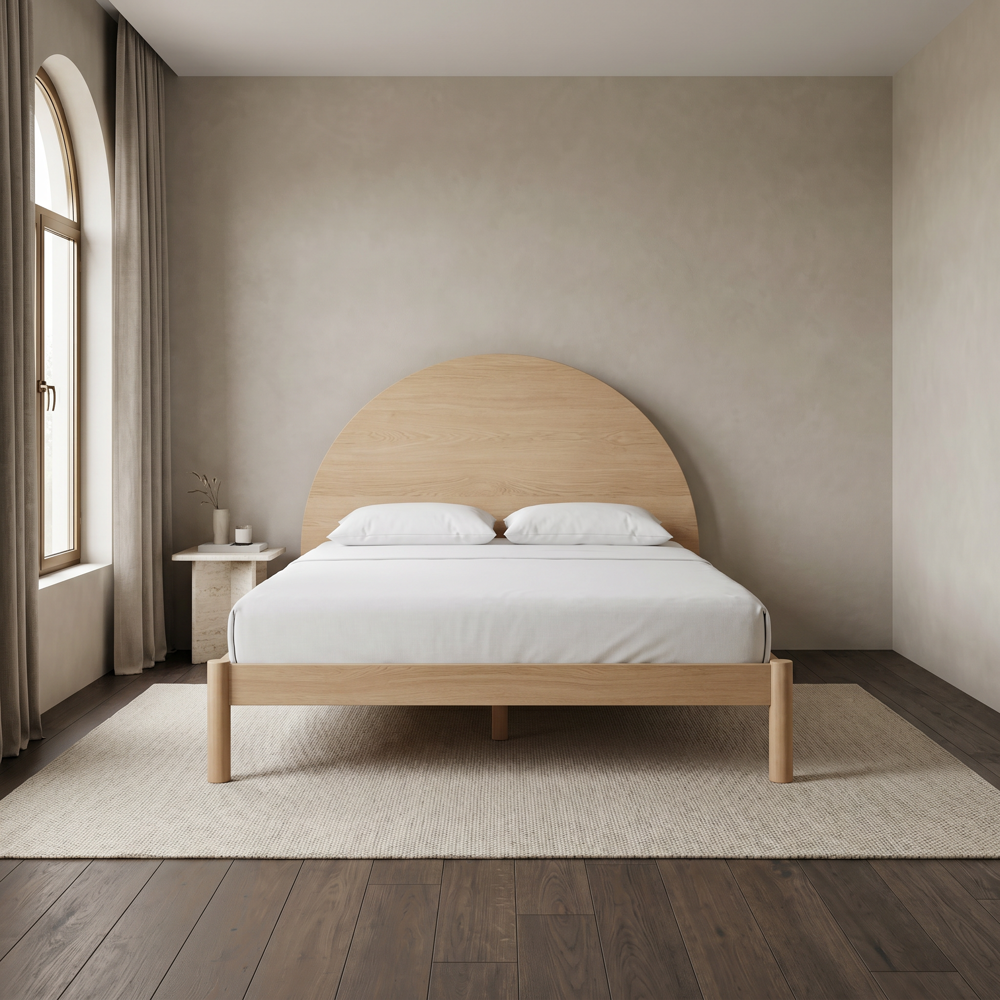 Dane Wooden Bedstead