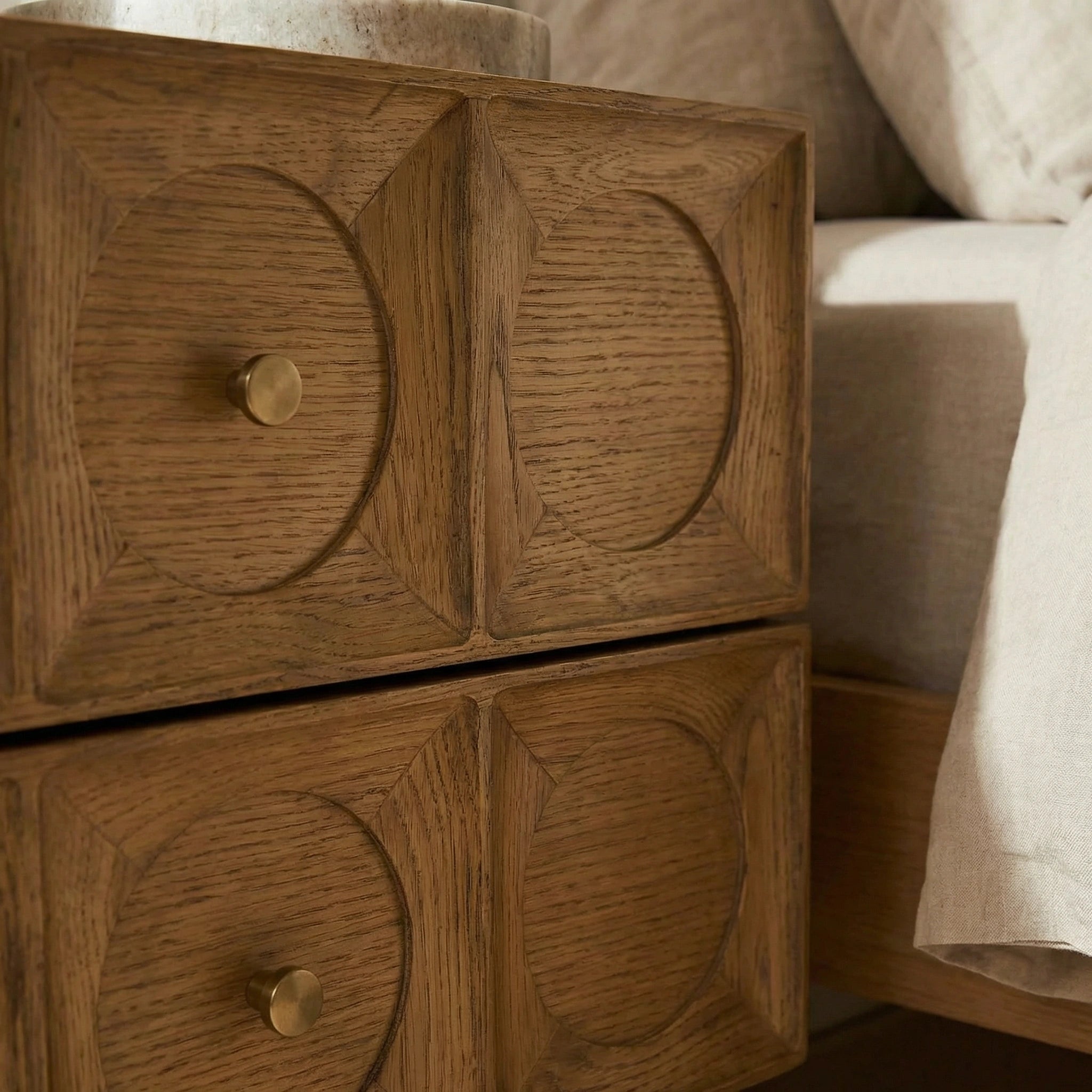 Elliot Ahşap Komodin