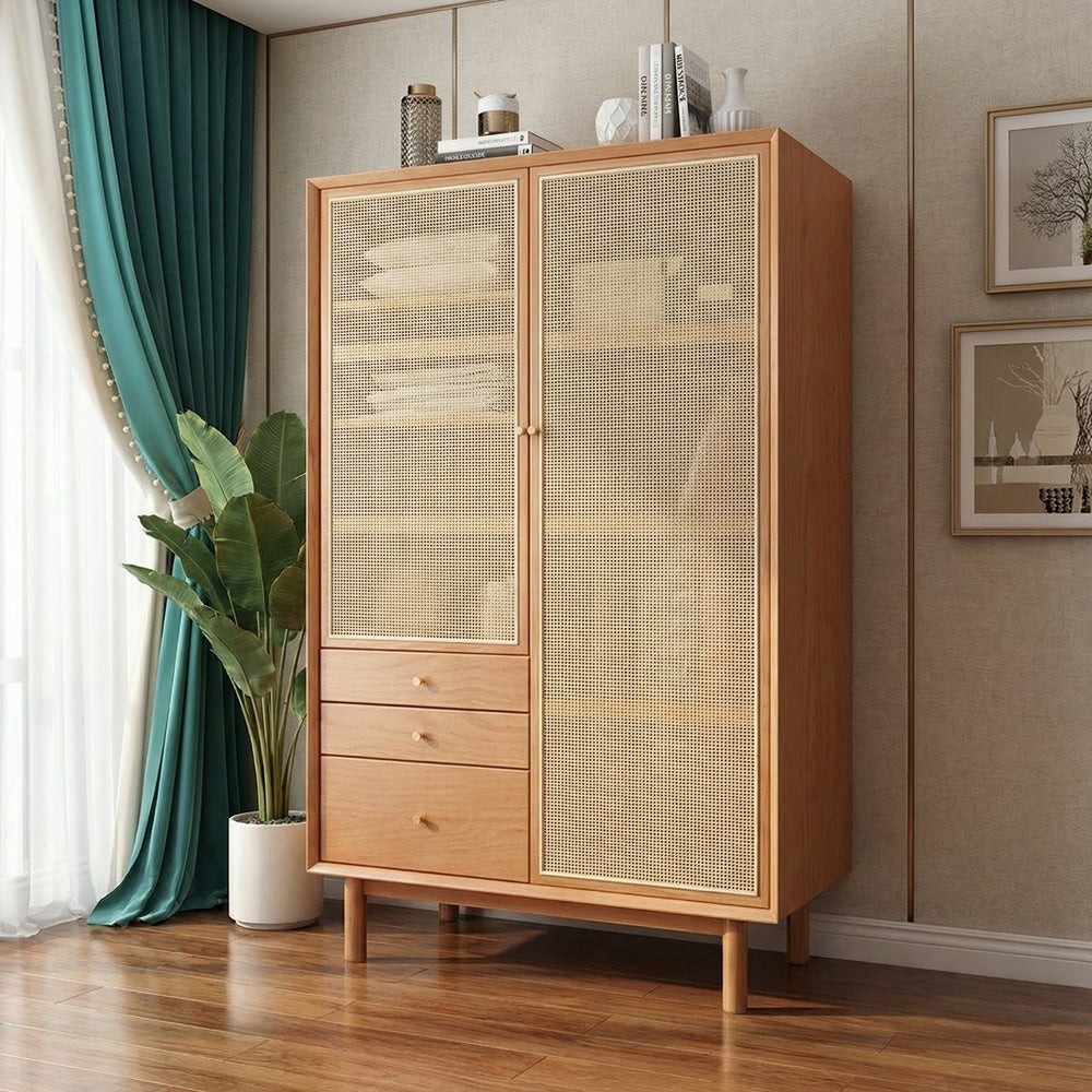 Enso Hazeranlı Ahşap Gardırop