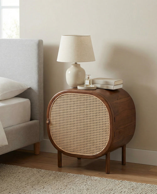 Faela Hazeranlı Nachttisch aus Holz