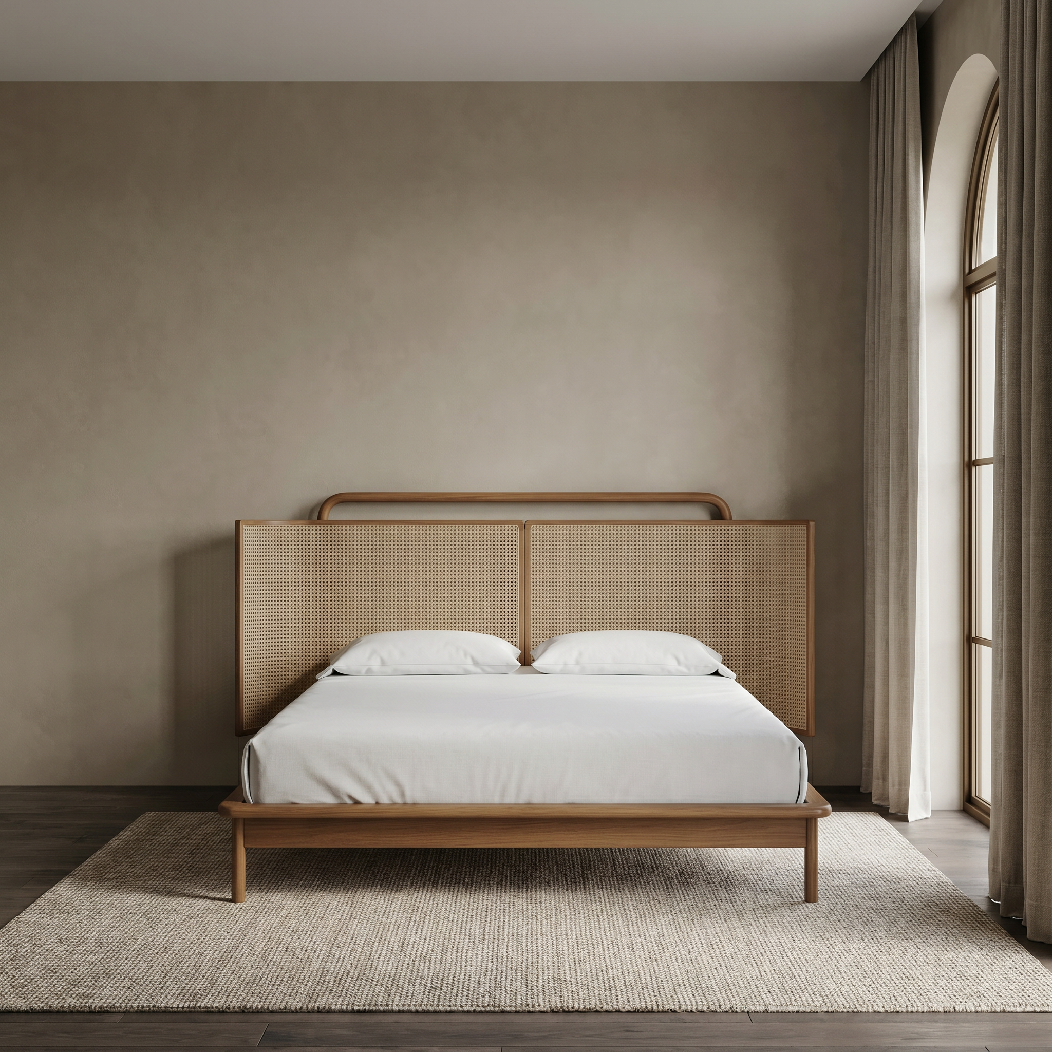 Farah Wooden Bedstead 
