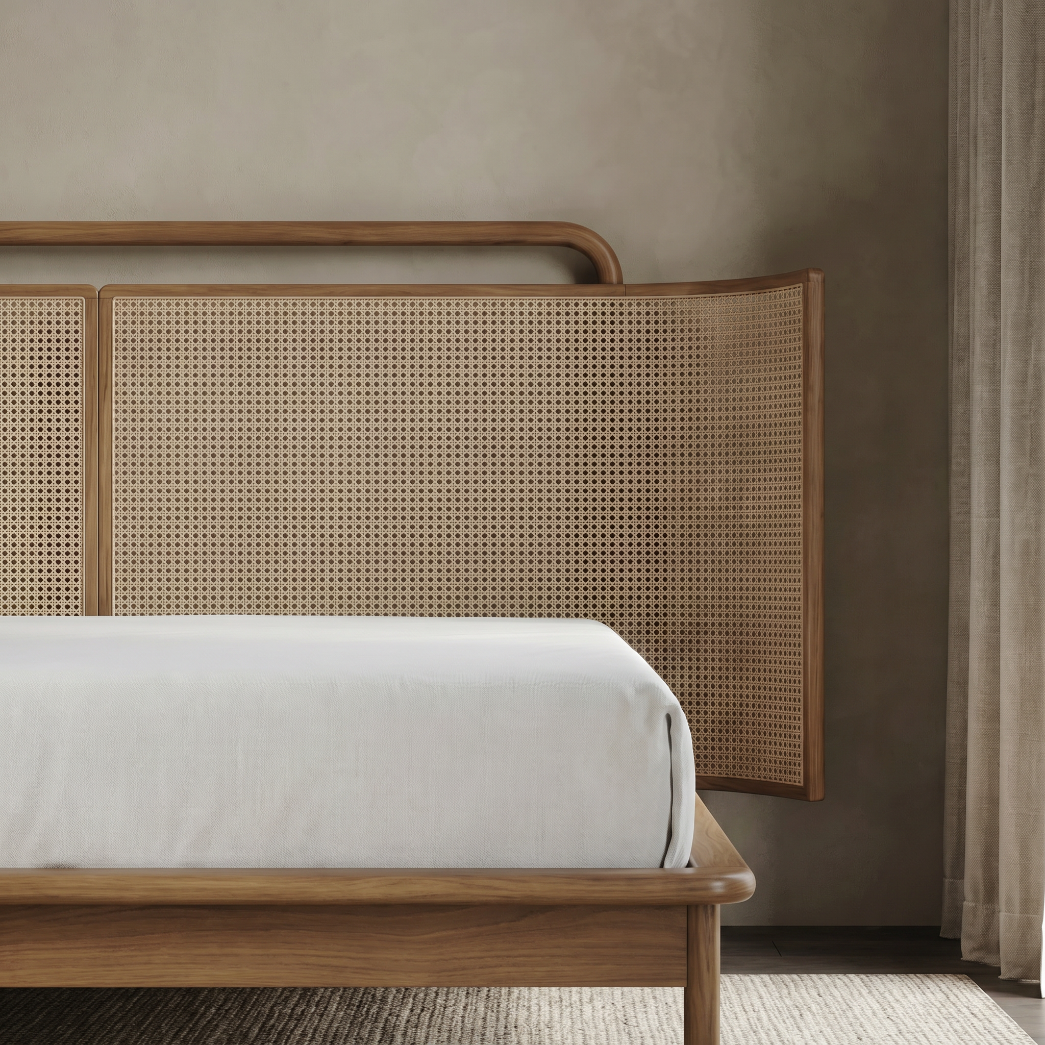 Farah Wooden Bedstead 