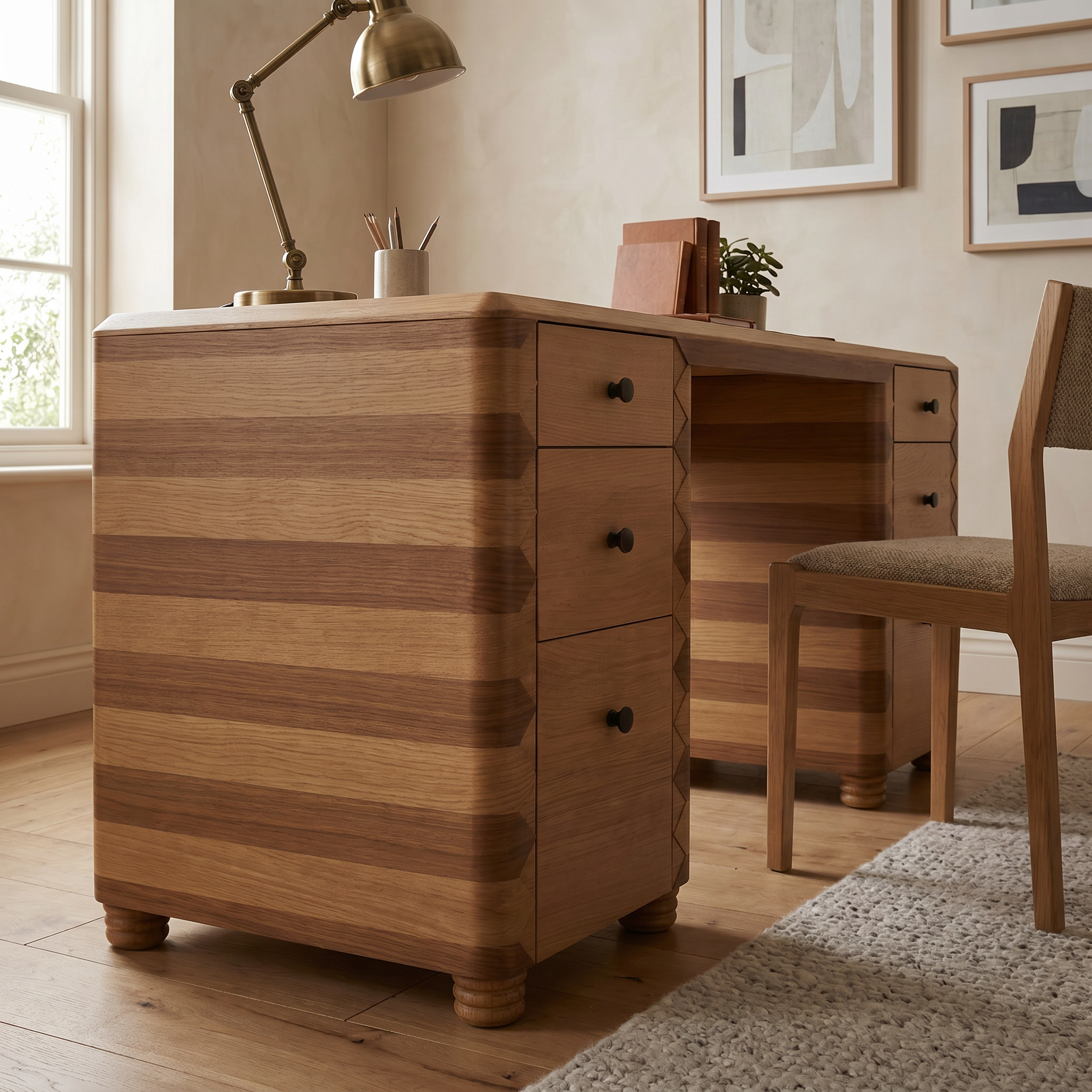 Wardell Schreibtisch aus Holz