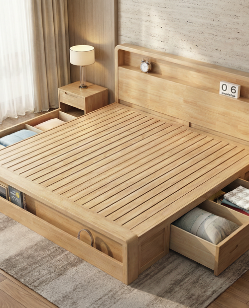 Helena Ahşap Karyola