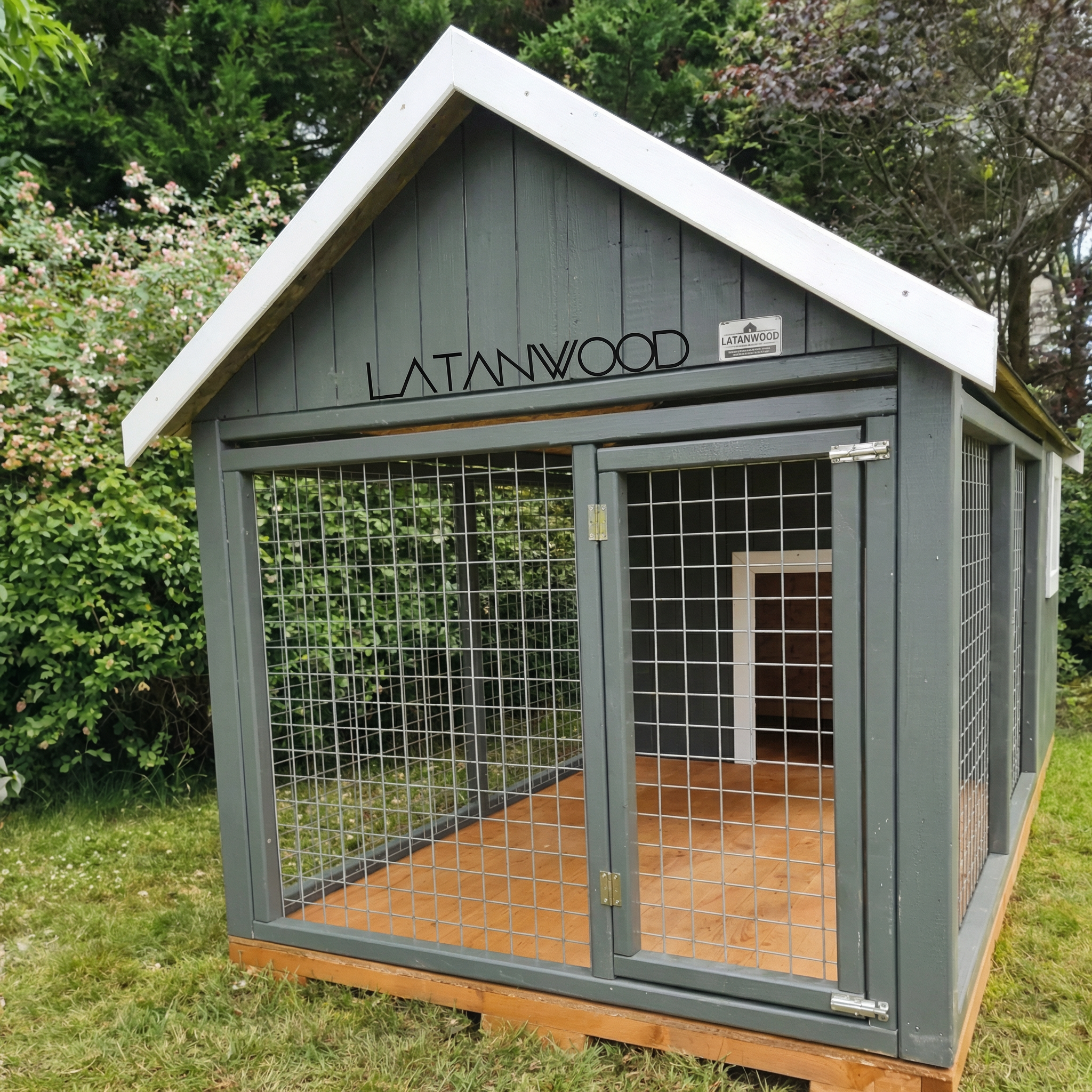 Milo Wooden Dog House