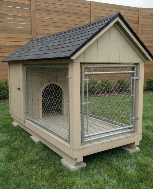 Mutz Ahşap Köpek Kulübesi