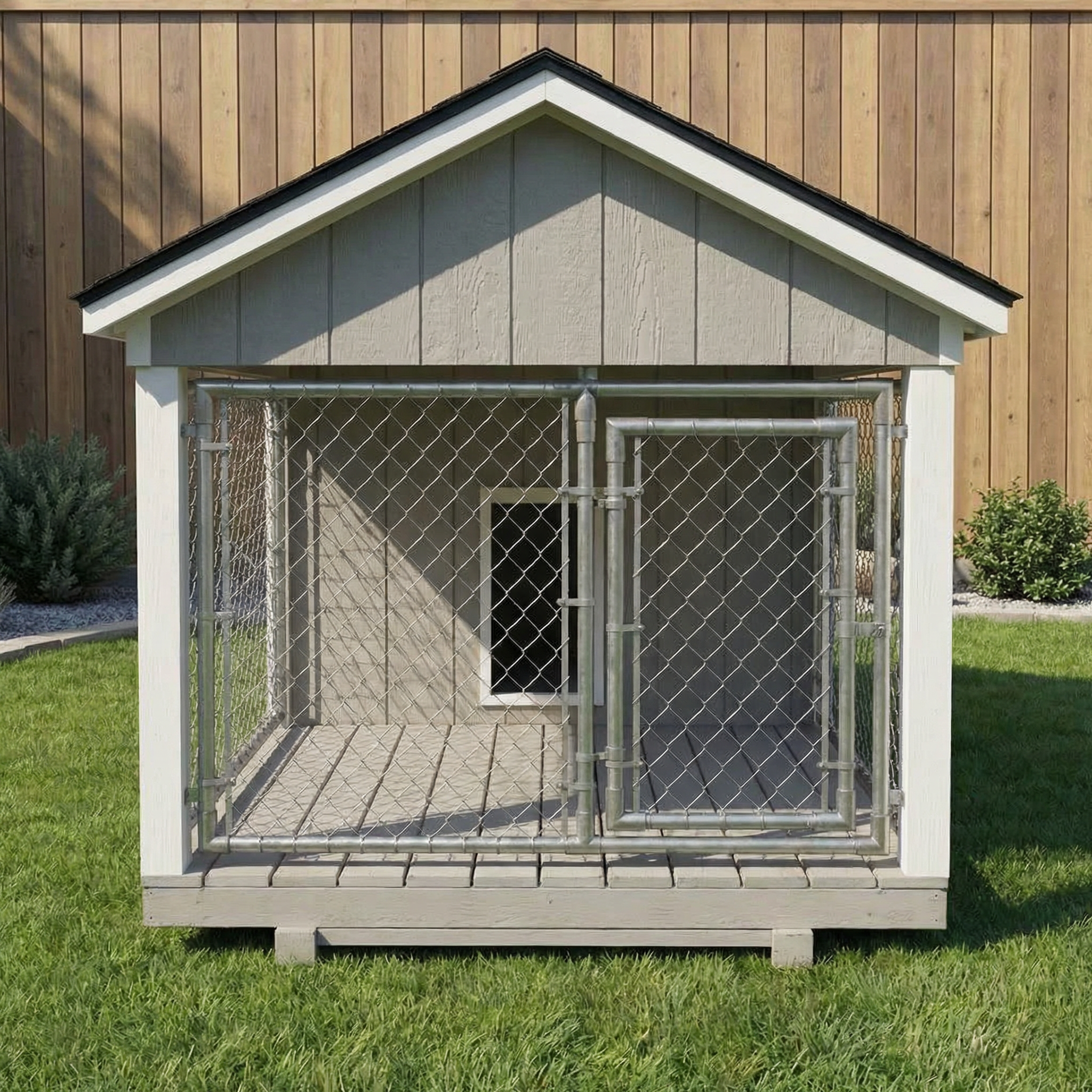 Nish Wooden Dog House
