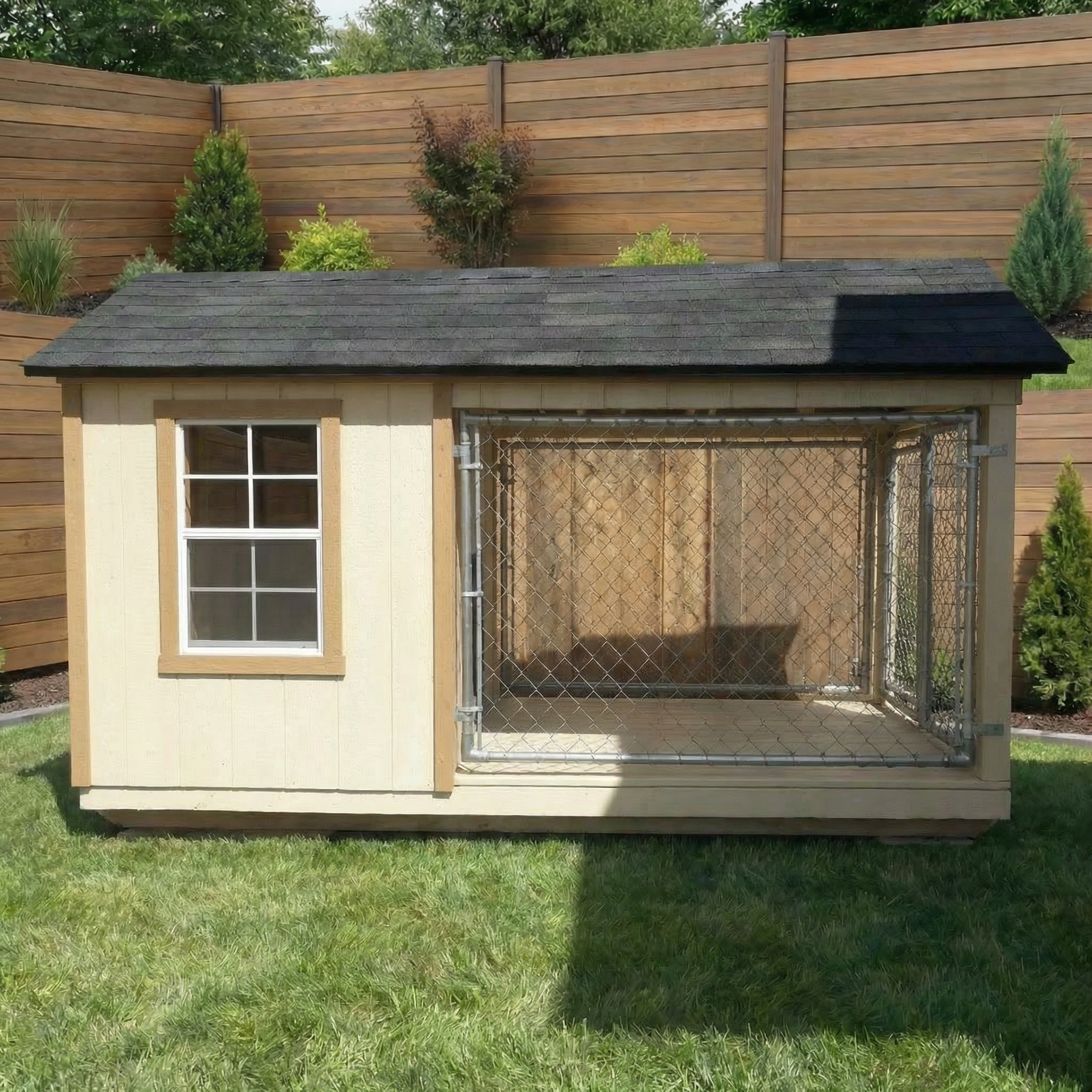 Subby Wooden Dog House