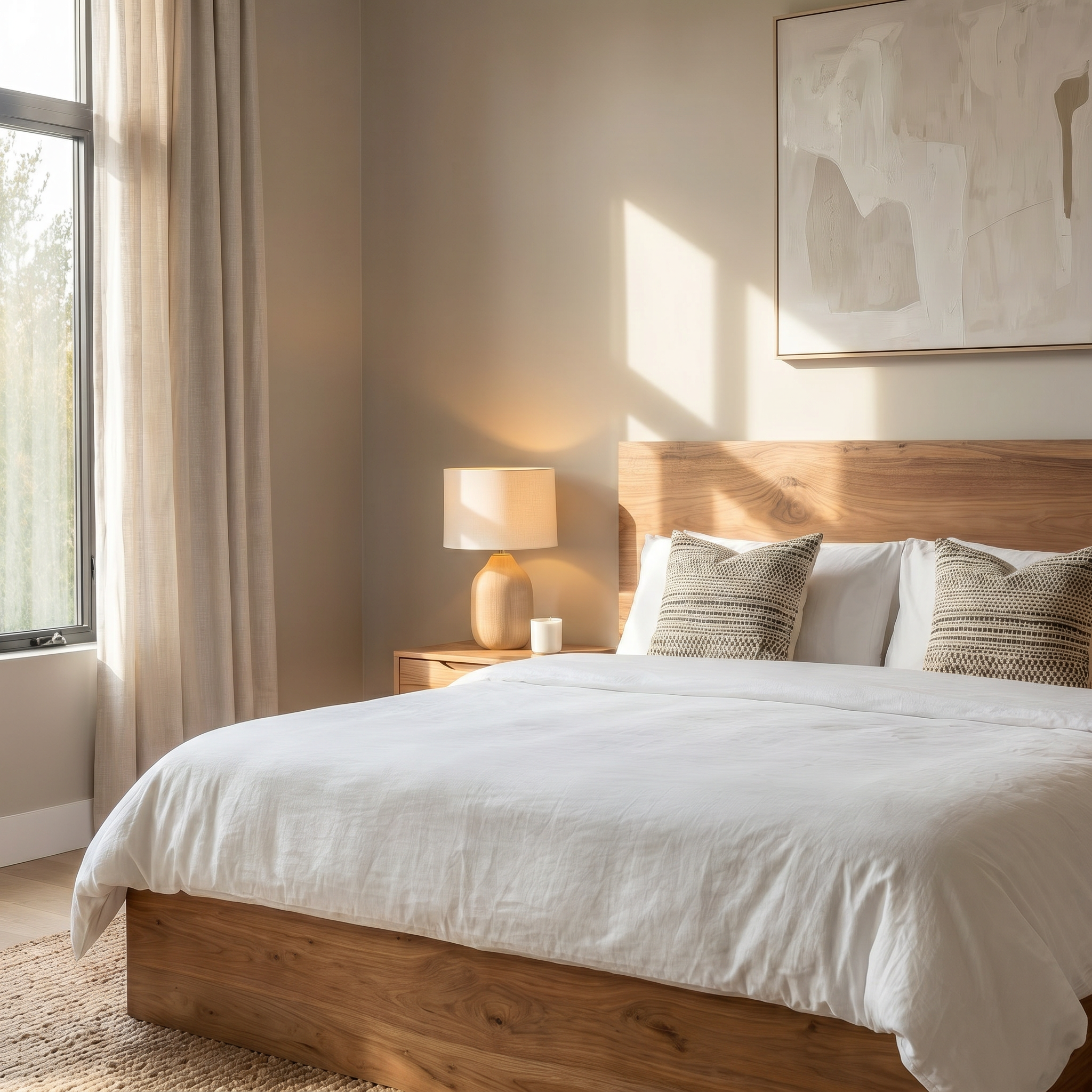 Flop Wooden Bedstead 
