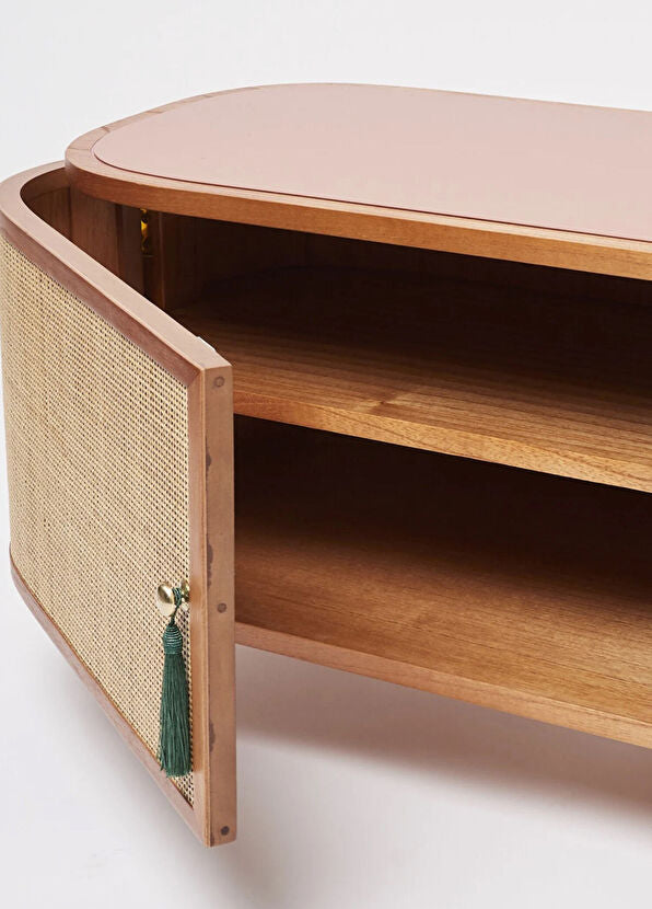 Francesco Hazeranlı Holz-TV-Möbel