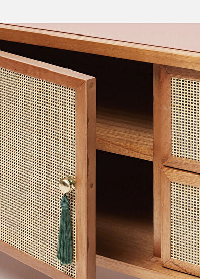 Francesco Hazeranlı Holz-TV-Möbel