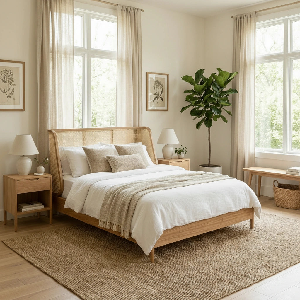 Gale Hazeranlı Ahşap Karyola