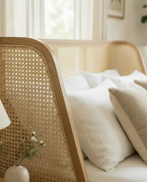 Gale Hazeranli Wooden Bedstead