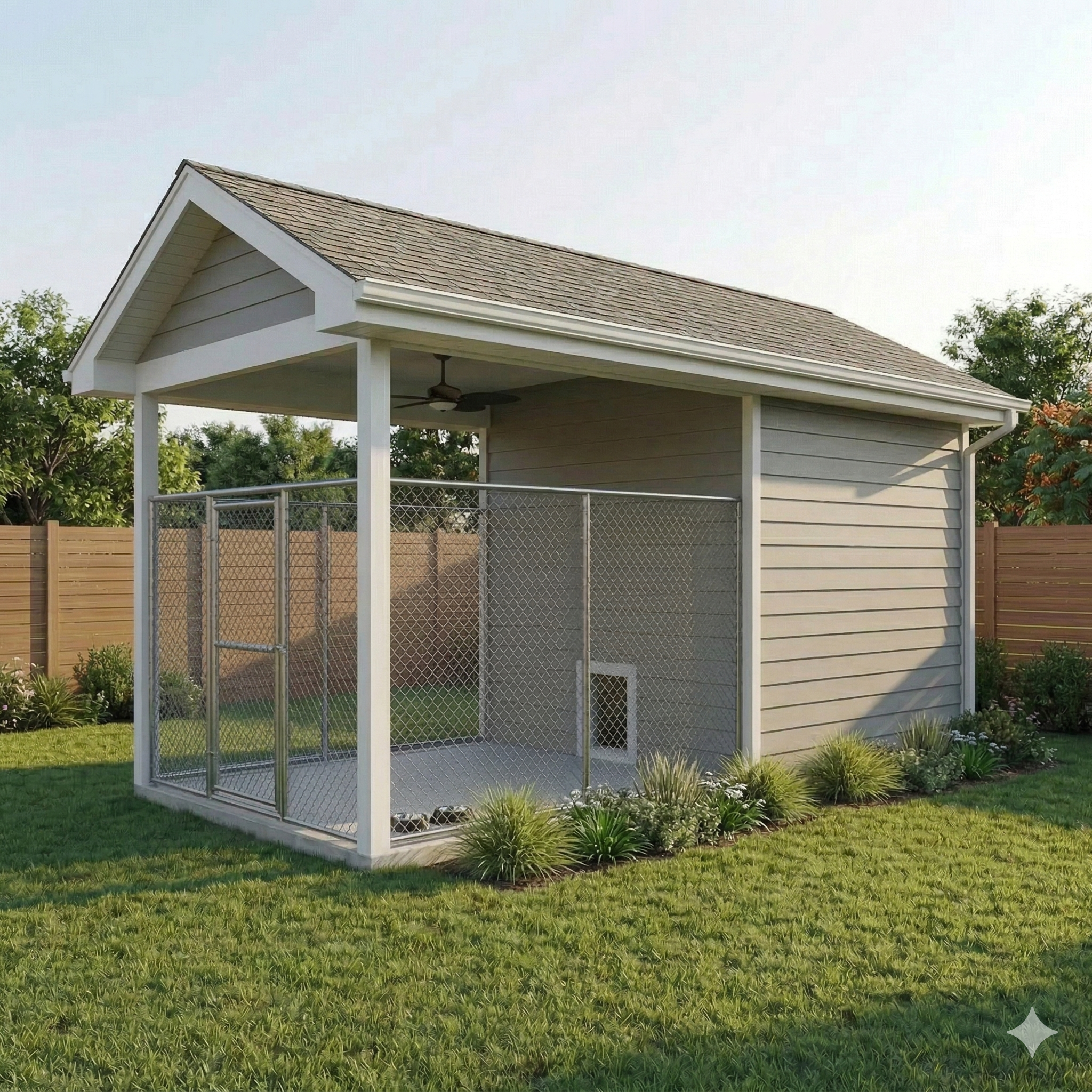 Kennel Wooden Dog House 