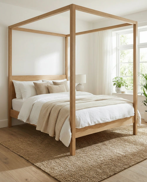 Hibii Wooden Bedstead